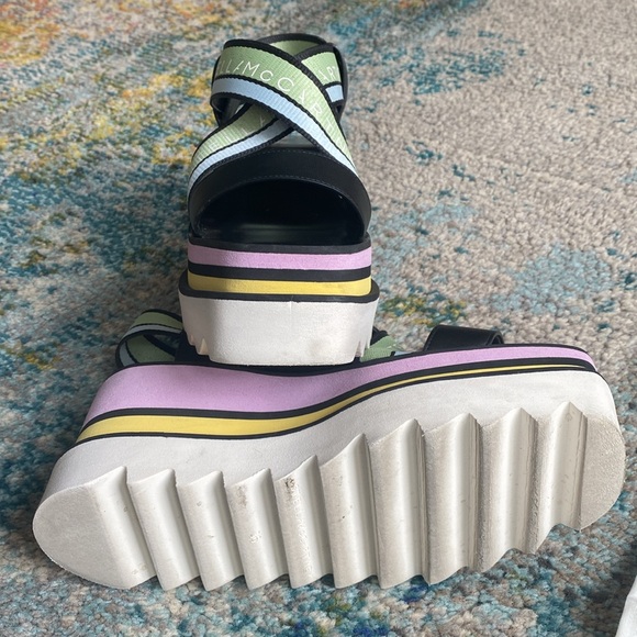 Gently used Stella McCartney high Sandals. - Picture 4 of 8